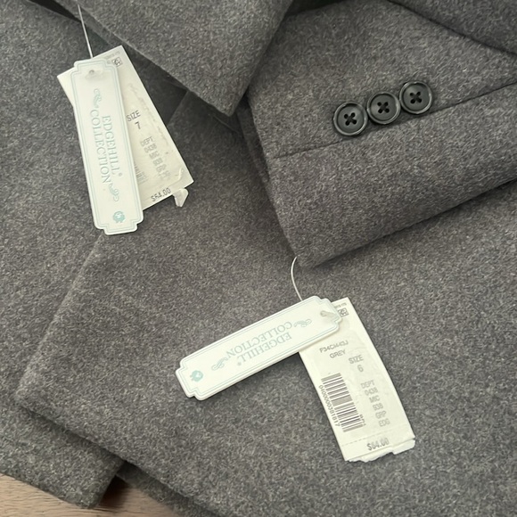 Edgehill Collection Boys Long Sleeve Button Front Dress Coat - Picture 11 of 12